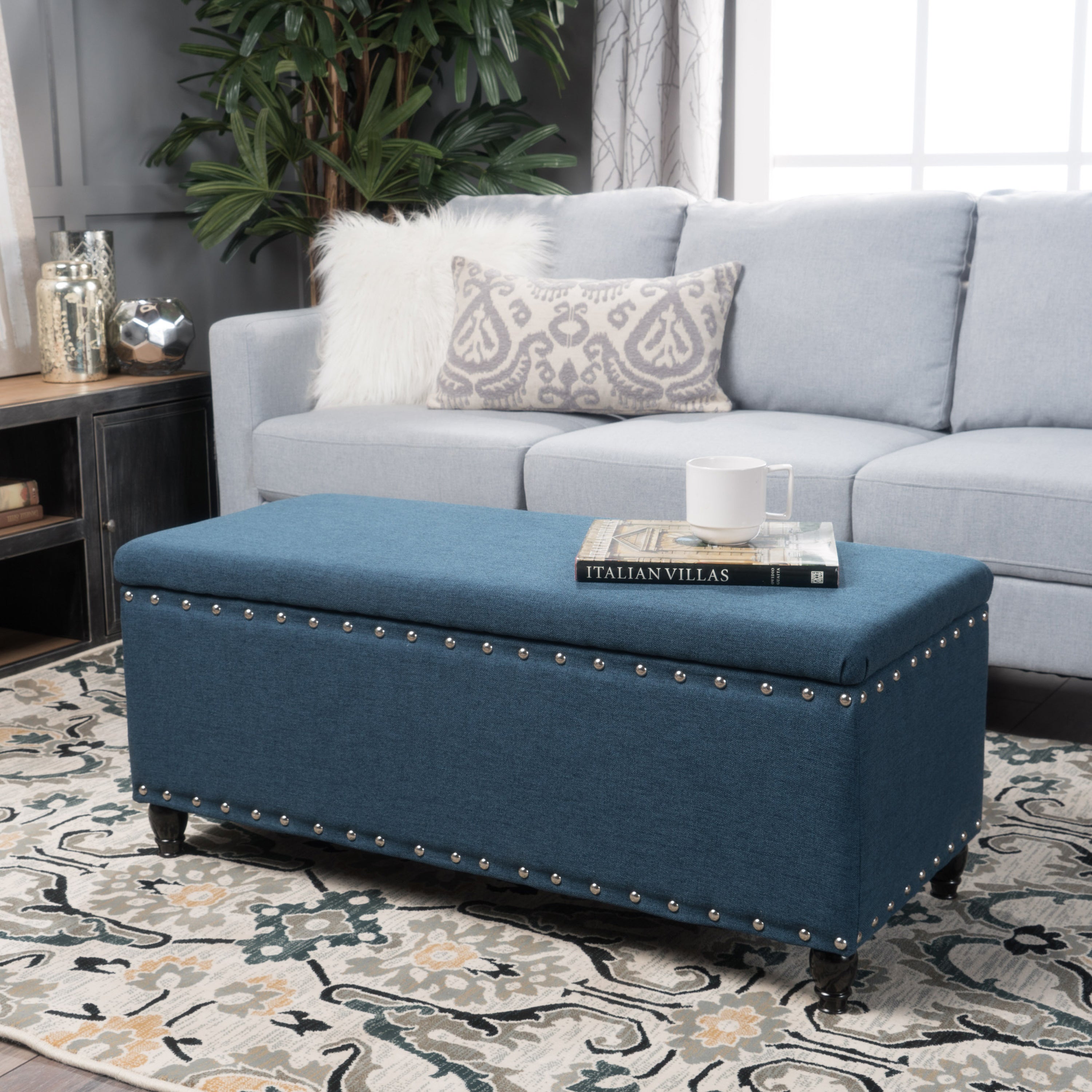 STORAGE OTTOMAN - Grand Goldman Shop