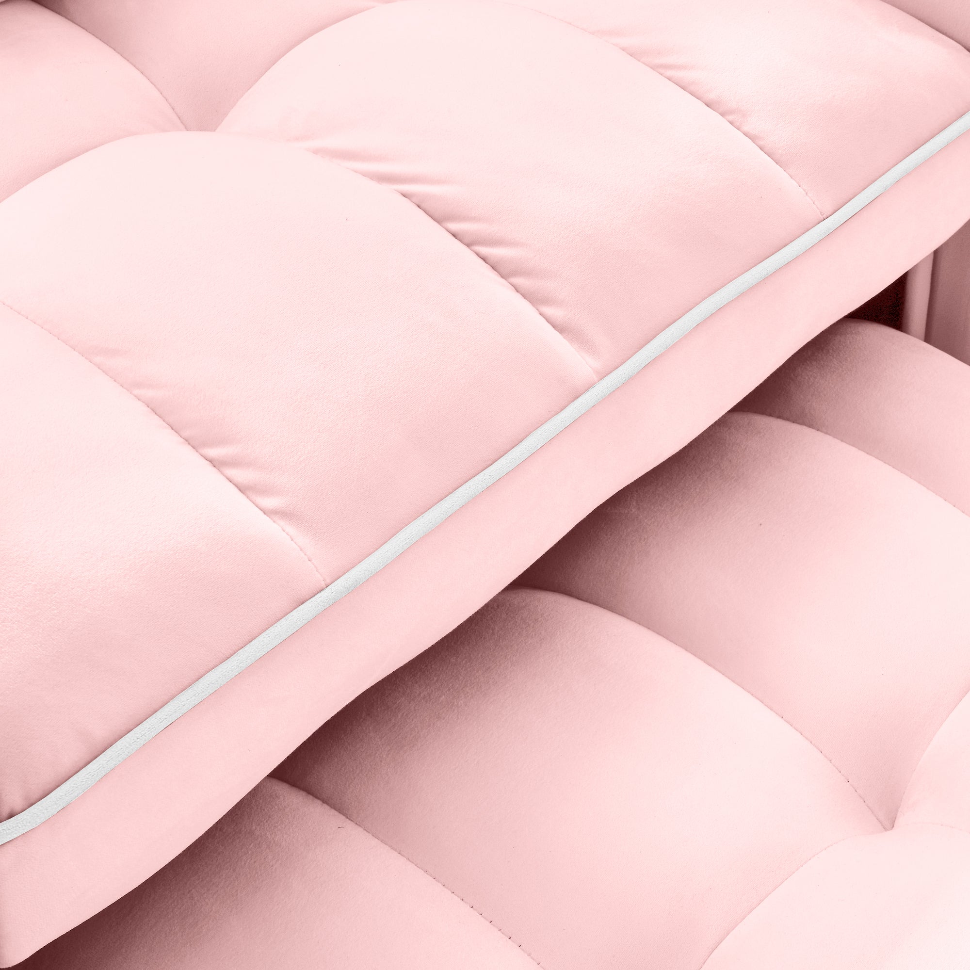 Convertible Sleeper Chair Sofa Bed Adjustable Pull Out Sleeper Chair Bed Multi-Pockets Folding Sofa Bed for Living Room Bedroom Small Space,3-in-1 Sofa Bed(PINK) - Grand Goldman Shop