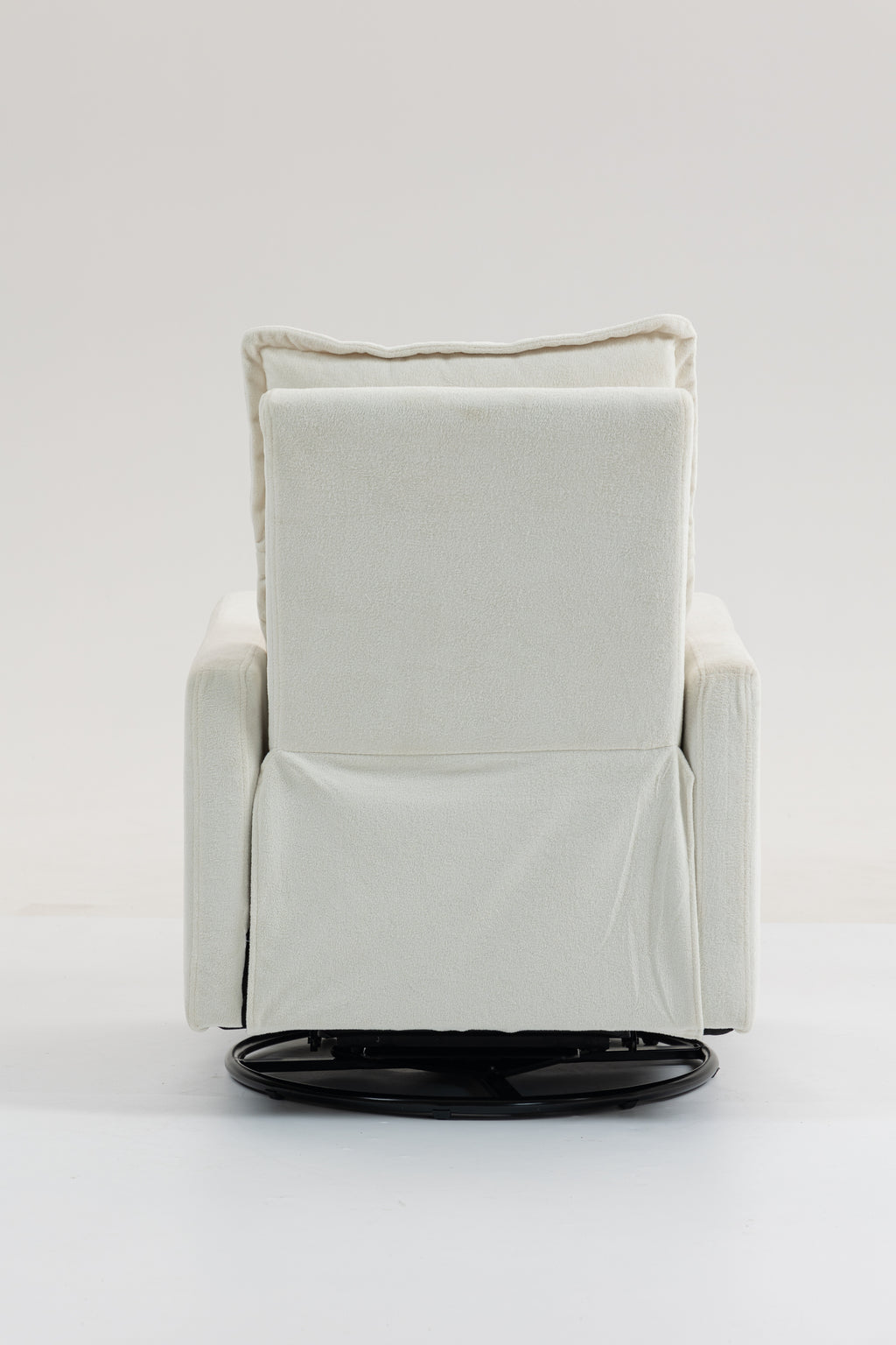 Short plush manual button armchair sofa - Grand Goldman Shop