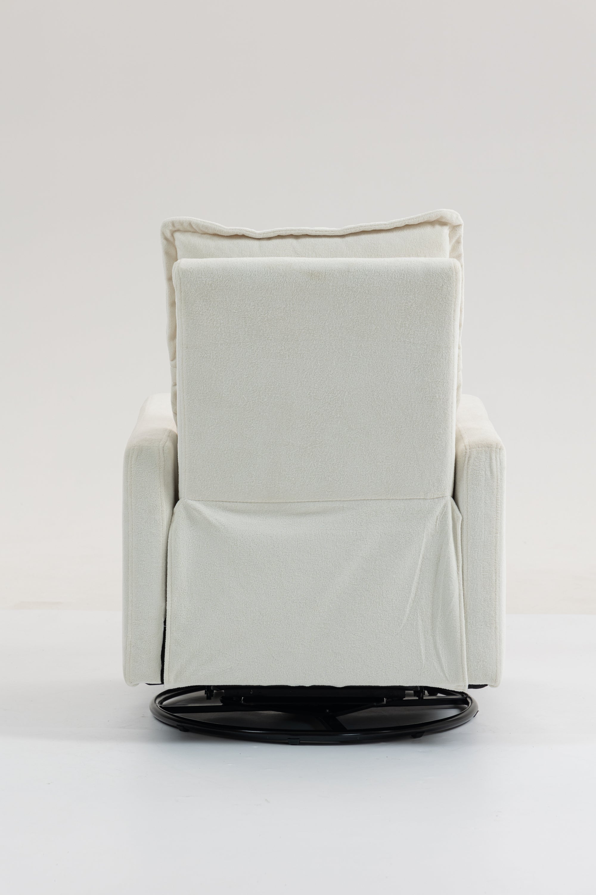 Short plush manual button armchair sofa - Grand Goldman Shop