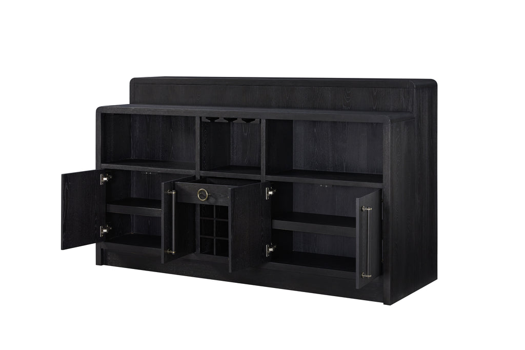 Elm Veneer Bar - Pepercorn Finish - Grand Goldman Shop