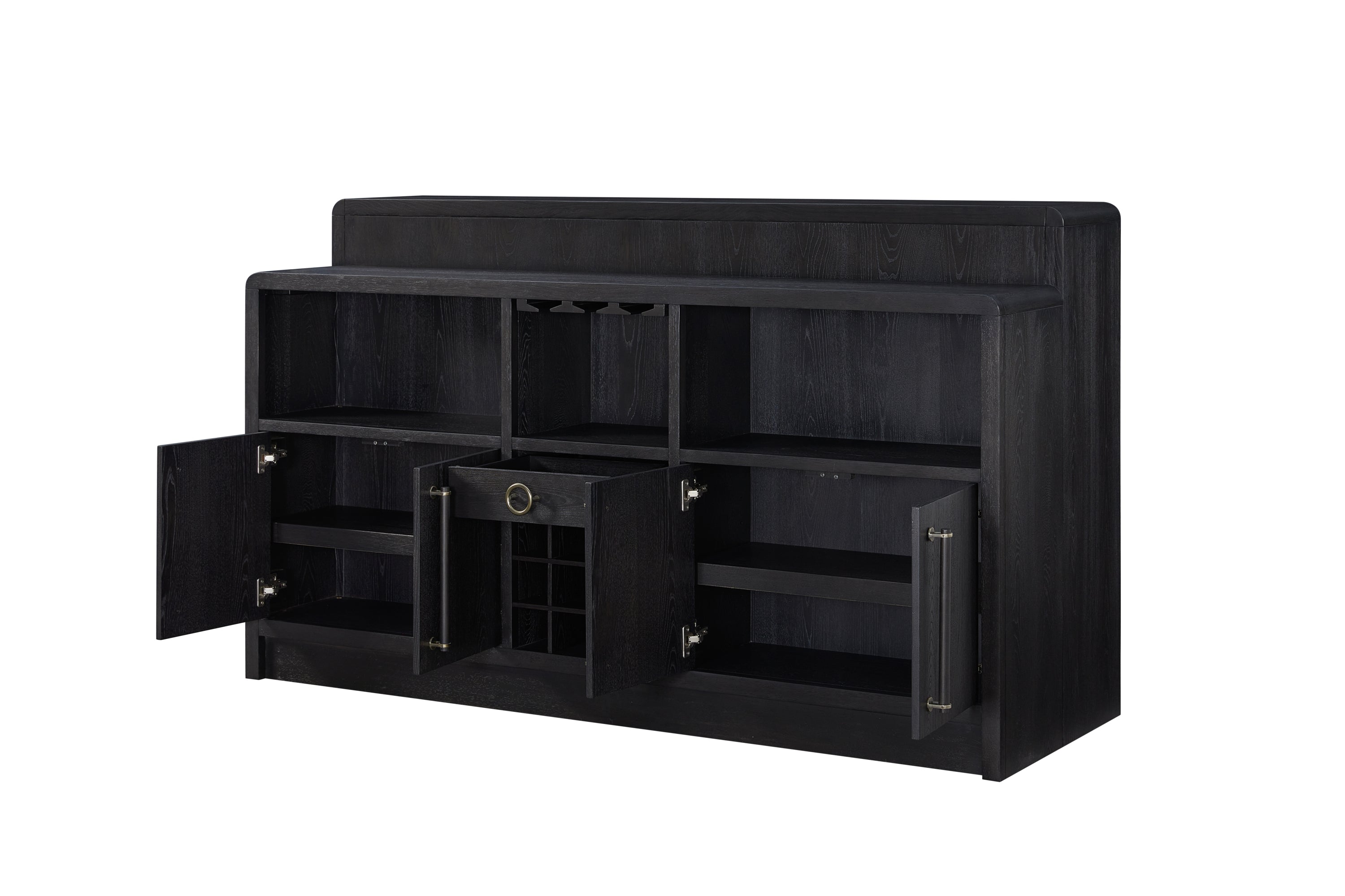 Elm Veneer Bar - Pepercorn Finish - Grand Goldman Shop