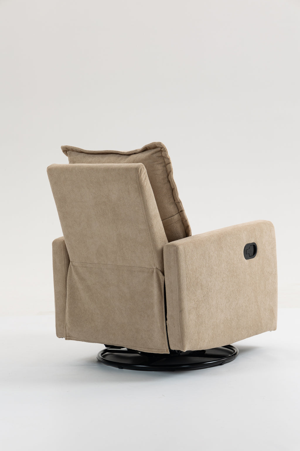 Short plush manual button armchair sofa - Grand Goldman Shop