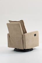 Short plush manual button armchair sofa - Grand Goldman Shop