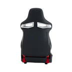 Universal PVC Bucket Style Reclinable Sport PU Leather Simulator Racing Seat with Adjustable Lock Slide | Premium Home Decor 