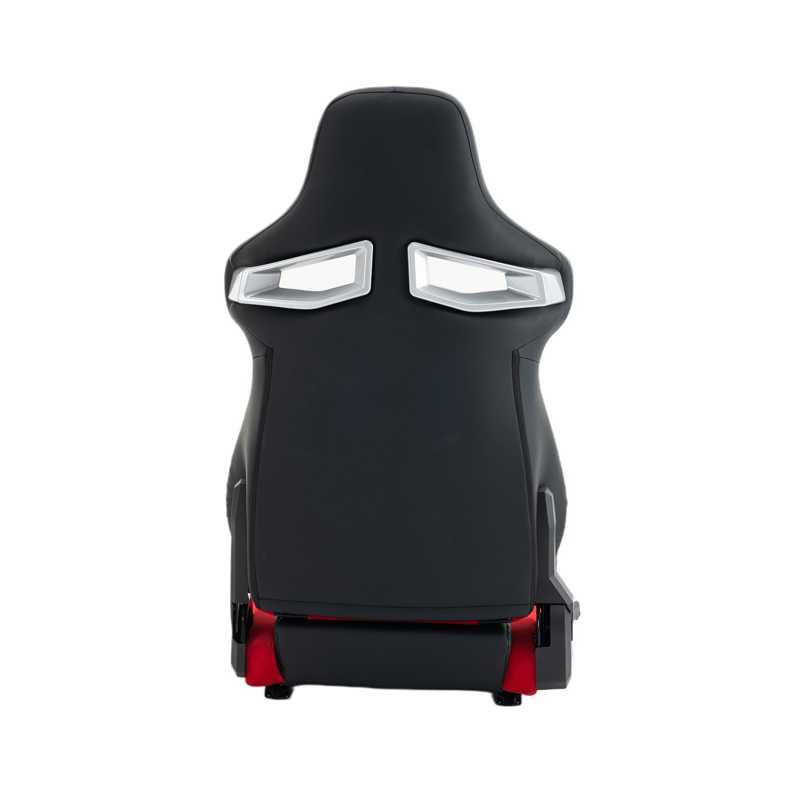 Universal PVC Bucket Style Reclinable Sport PU Leather Simulator Racing Seat with Adjustable Lock Slide | Premium Home Decor 