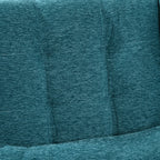 Modern Accent Chair Upholstered Foam Filled Living Room Chairs Comfy Reading Chair Mid Century Modern Chair with Chenille Fabric Lounge Arm Chairs Armchair for Living Room Bedroom (Teal) - Grand Goldman Shop