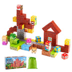 Magnetic Blocks 100 PCS Magnet Blocks Set STEM Montessori Sensory Toys - Grand Goldman