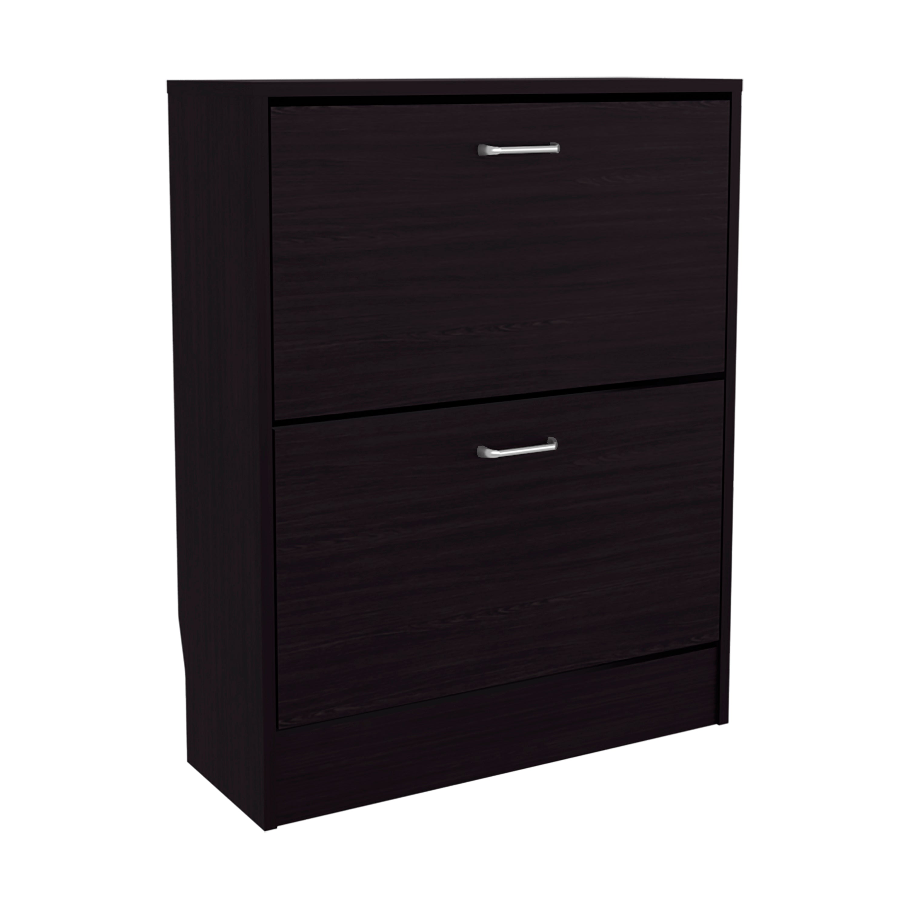 Inola Two-Door Shoe Rack Cabinet With Adjustable Shelves, Modern Storage Organizer - Grand Goldman Shop