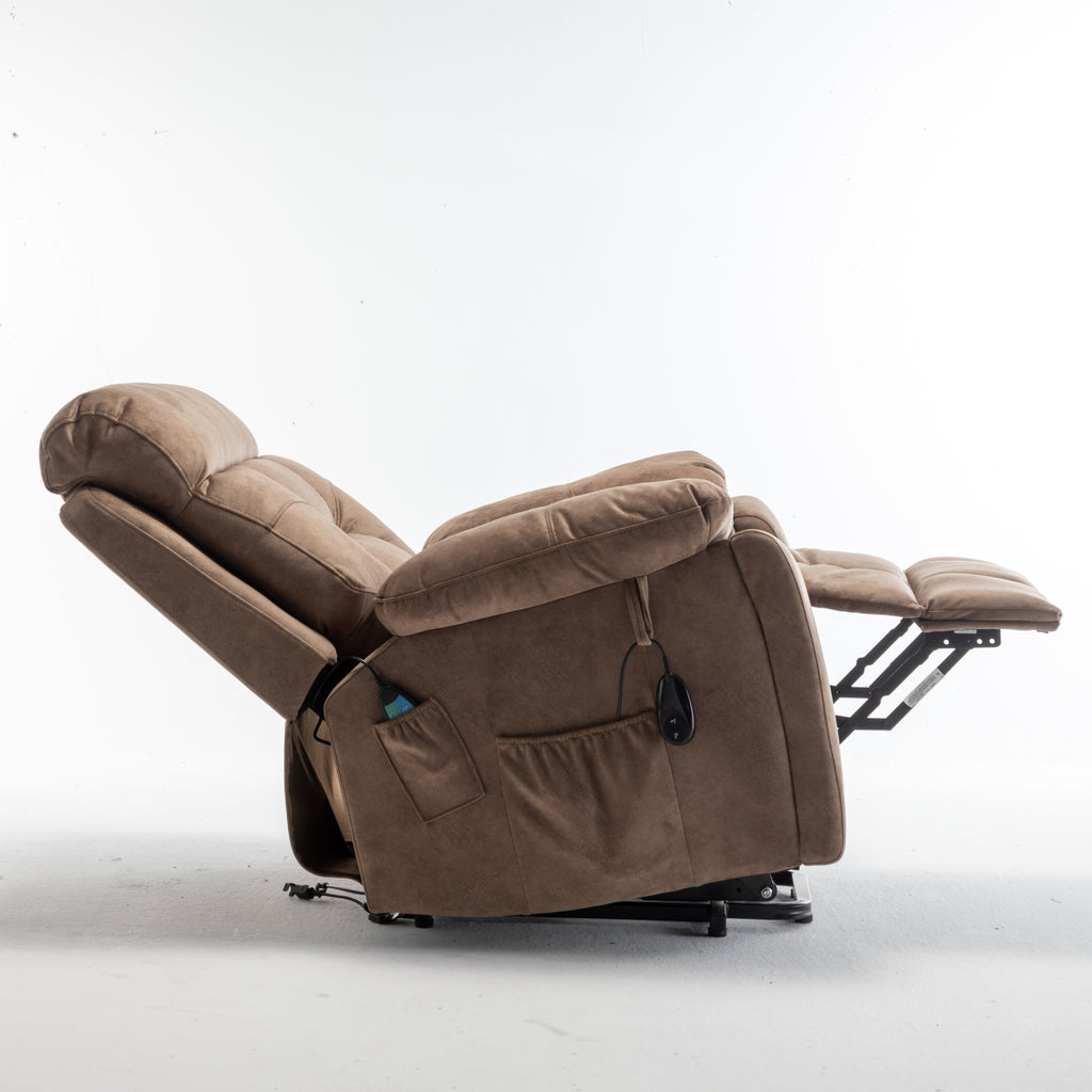 Recliners Lift Chair Relax Sofa Chair Livingroom Furniture Living Room Power Electric Reclining for Elderly - Grand Goldman Shop
