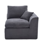 UNITED WE WIN Modular Sectional Sofa Cloud Couch,Comfy Cloud Modern Sofa,2 Seater with Cushion Covers Removable Furniture for Living Room Bedroom Apartments Dorms,No Assembly Required - Grand Goldman Shop