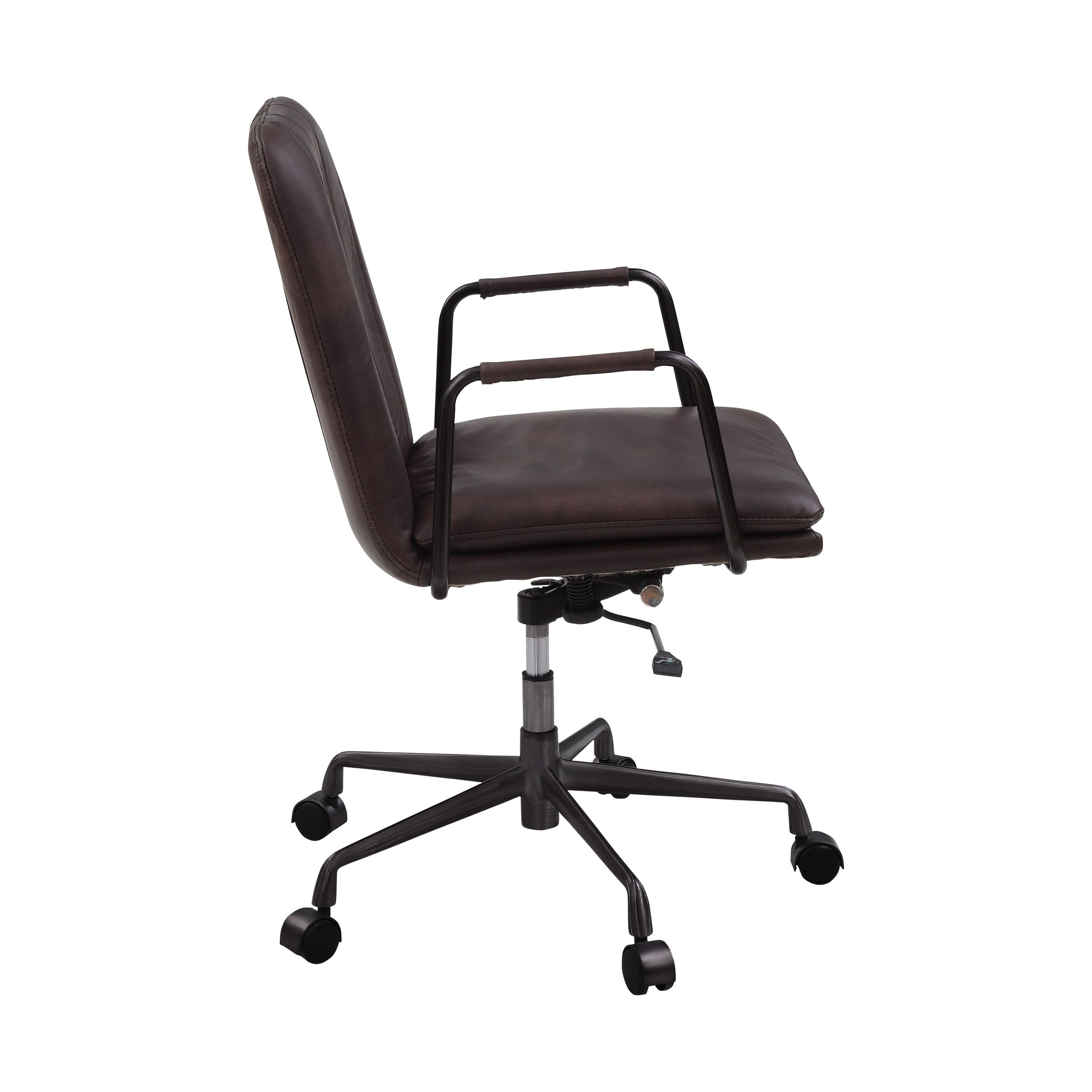 Eclarn Mars Top Leather Office Chair | Premium Home Decor - Grand Goldman