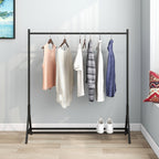 Garment Rack Freestanding Hanger Multi-functional Single pole Bedroom Clothing Rack Bedroom, Black - Grand Goldman Shop