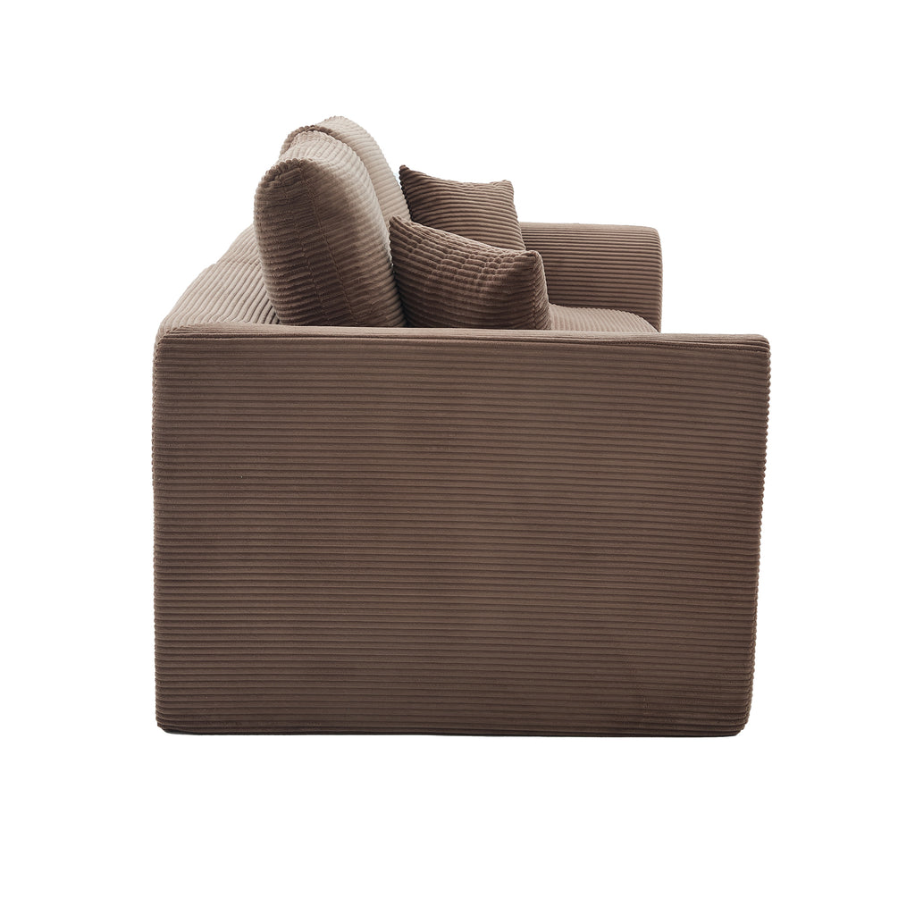 UNITED WE WIN Modular Sectional Sofa Cloud Couch,Comfy Cloud Modern Sofa,2 Seater with Cushion Covers Removable Furniture for Living Room Bedroom Apartments Dorms,No Assembly Required - Grand Goldman Shop