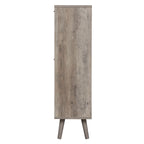 4 Door Shoe Rack, Freestanding Modern Shoe Storage Cabinet, for Entryway - Grand Goldman Shop
