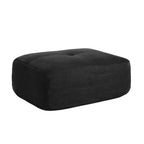 Hamlet LSF&RSF Corner Sofa W/Pillows Corduroy-Black - Grand Goldman Shop