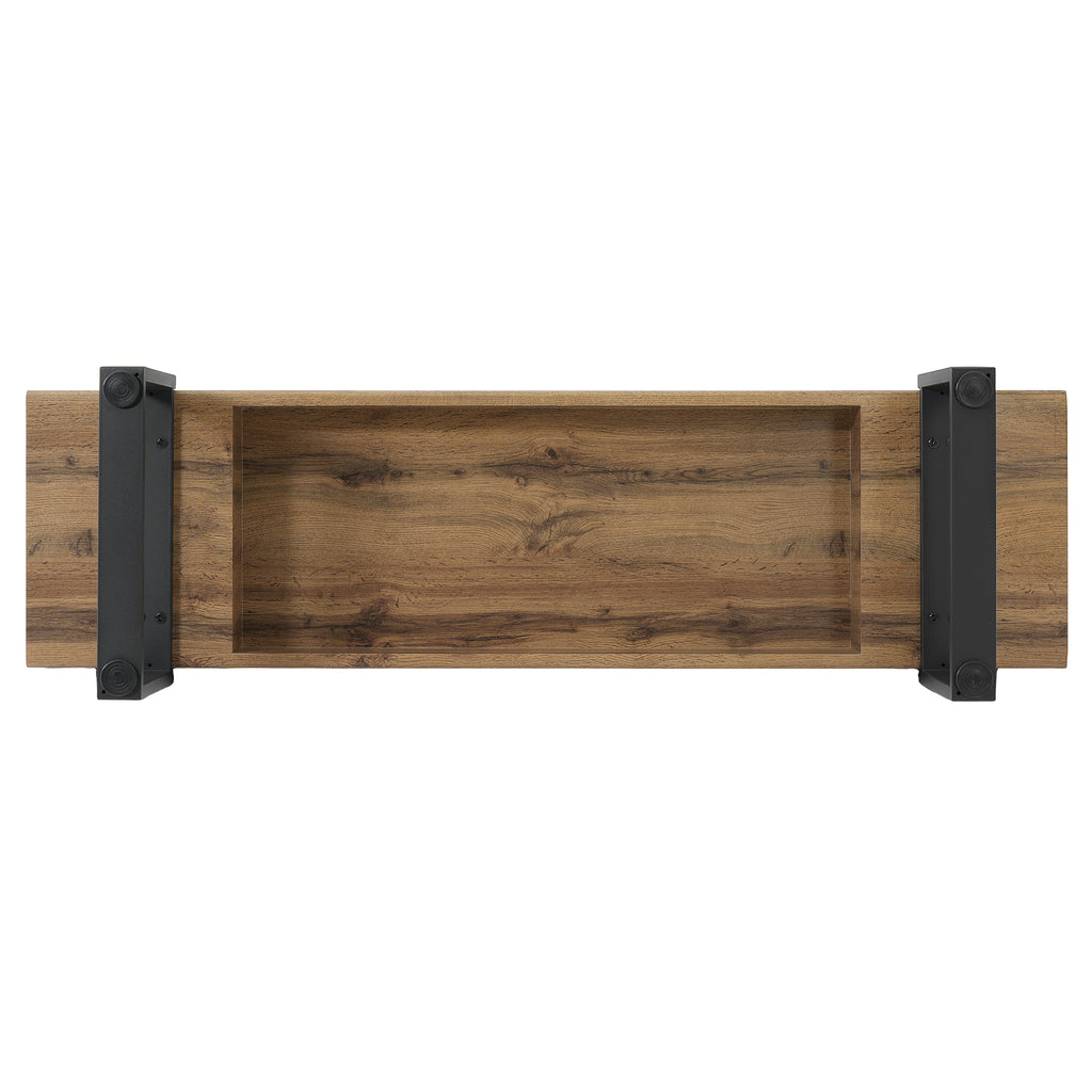 59' Wood Bench for Bedroom End of Bed, Farmhouse Indoor Kitchen Table Benches,Versatile Modern Shoe Bench for Entryway, Natural - Grand Goldman Shop