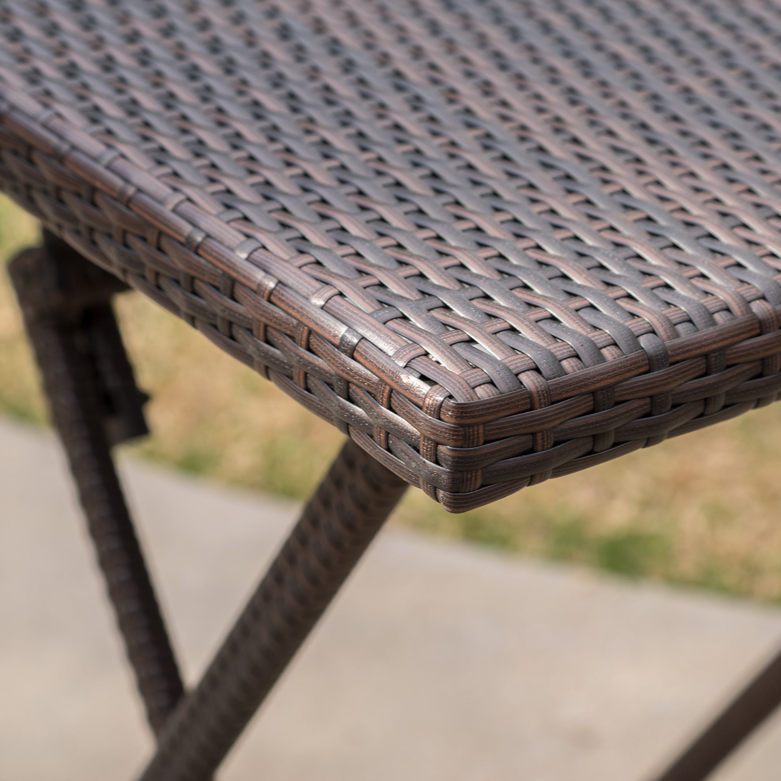 Rattan BAR TABLE - Grand Goldman Shop