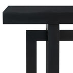 U_STYLE 59.1'' Painted Entryway Table with Pine Veneer,Unique Triple Rectangle Design Console Table with Thick Pine Wood Legs,Extra Long Sofa Table Versatile for Hallway, Living Room,Kitchen - Grand Goldman Shop