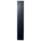 BLACK ,Large, Slim Storage Cart, Kitchen Rolling Cart, Narrow Storage Cabinet with Handle & Wheels, Wood Spice Rack Next to Fridge, Pantry Shelf for Kitchen, Small Spaces - Grand Goldman Shop