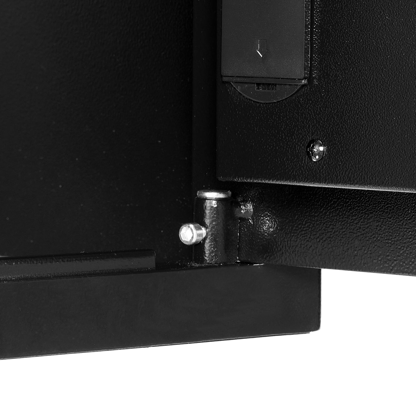 Stylish 3.6 Cubic Feet Drop Safe, Large Capacity Front Drop Slot Safe Box with Digital Keypad, Heavy Duty 3 Tiers Cash Deposi