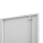 70-Inch Two-Door File Cabinet with Lock, 4 Adjustable Shelves, Heavy-Duty Steel, White Finish for Office Storage | Premium Ho