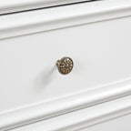 Modern 6 Drawers Dresser 6 Drawers Cabinet,Chest of Drawers Closet Organizers and Storage Clothes Storage Drawers Cabinet for Living Room, Farmhouse Dresser Organizer white - Grand Goldman Shop