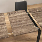 Modern Multifunctional Extendable Dining Table with Outlet, Space Saving Expanding Table with Storage for Party, Weddings, Meetings, Celebrations - Grand Goldman Shop