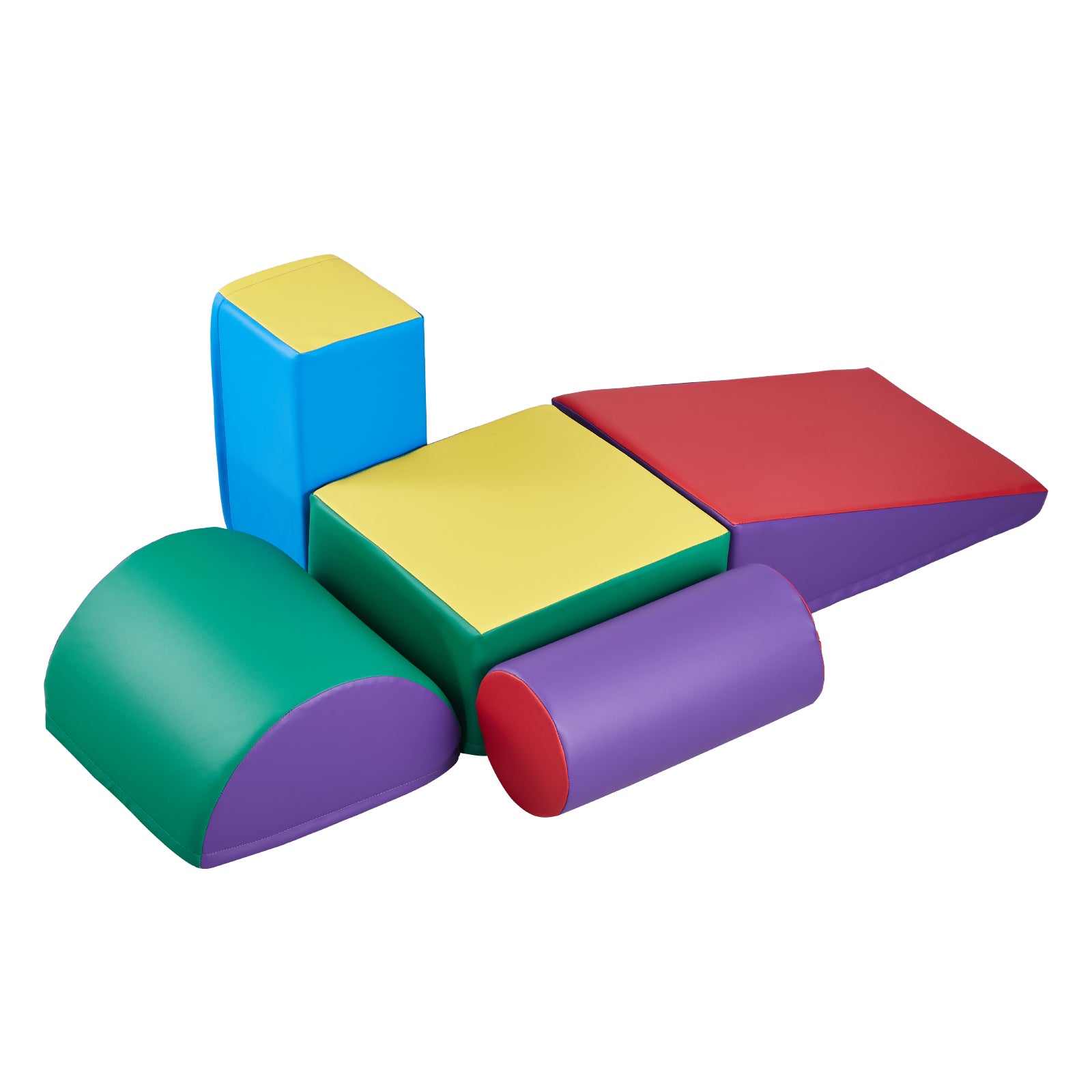 Climbing Toys 5 Piece Foam Climbing Blocks Set for Toddlers and Preschoolers | Premium Home Decor - Grand Goldman