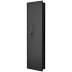 Stylish 53' Passwod Touch Panel In-Wall Safe,Hidden Wall Gun Safe for Rifles with Adjustable Shelves,Assembled Storage Multif