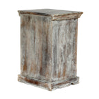 WOODEN NIGHTSTAND WITH 1 DRAWER 1 DOOR - Grand Goldman Shop