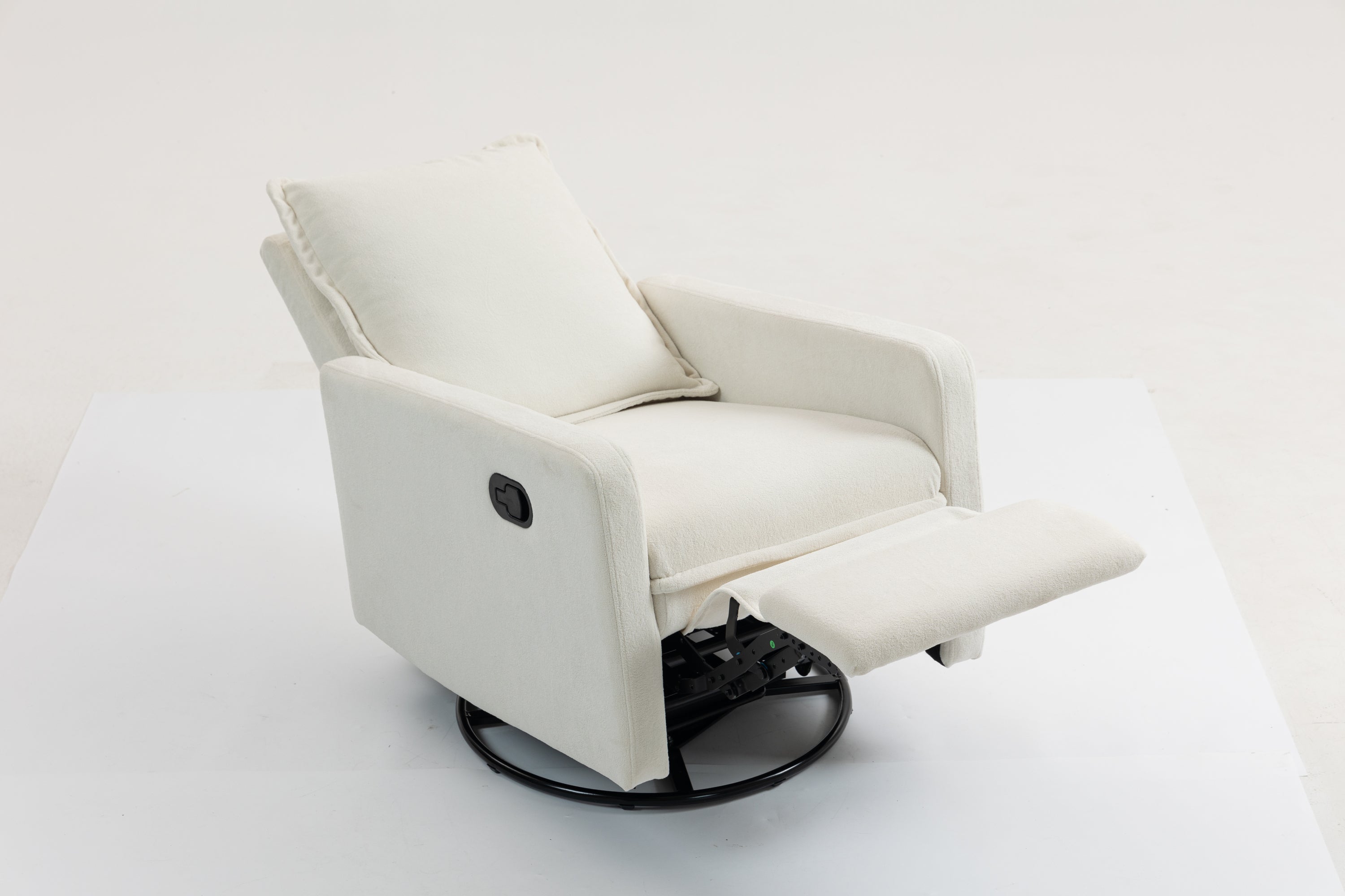 Short plush manual button armchair sofa - Grand Goldman Shop