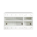 Stackable Wall Mounted Storage Cabinet, 15.75 'D x 35.43' W x 19.69 'H, White - Grand Goldman Shop