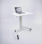 Compact Tech Desk Standing and Adjustable Desk - Grand Goldman