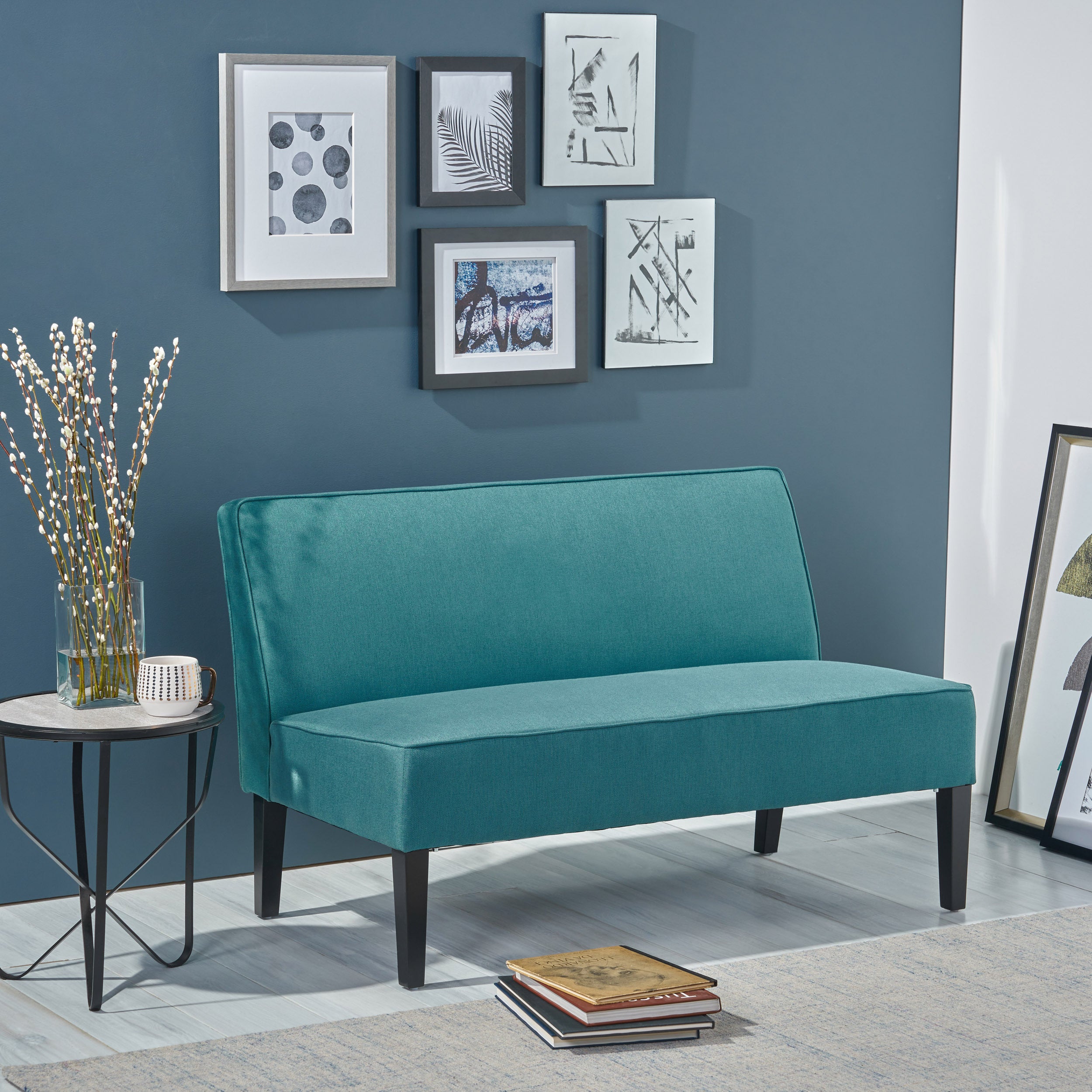 50'' Upholstered Loveseat - Grand Goldman Shop