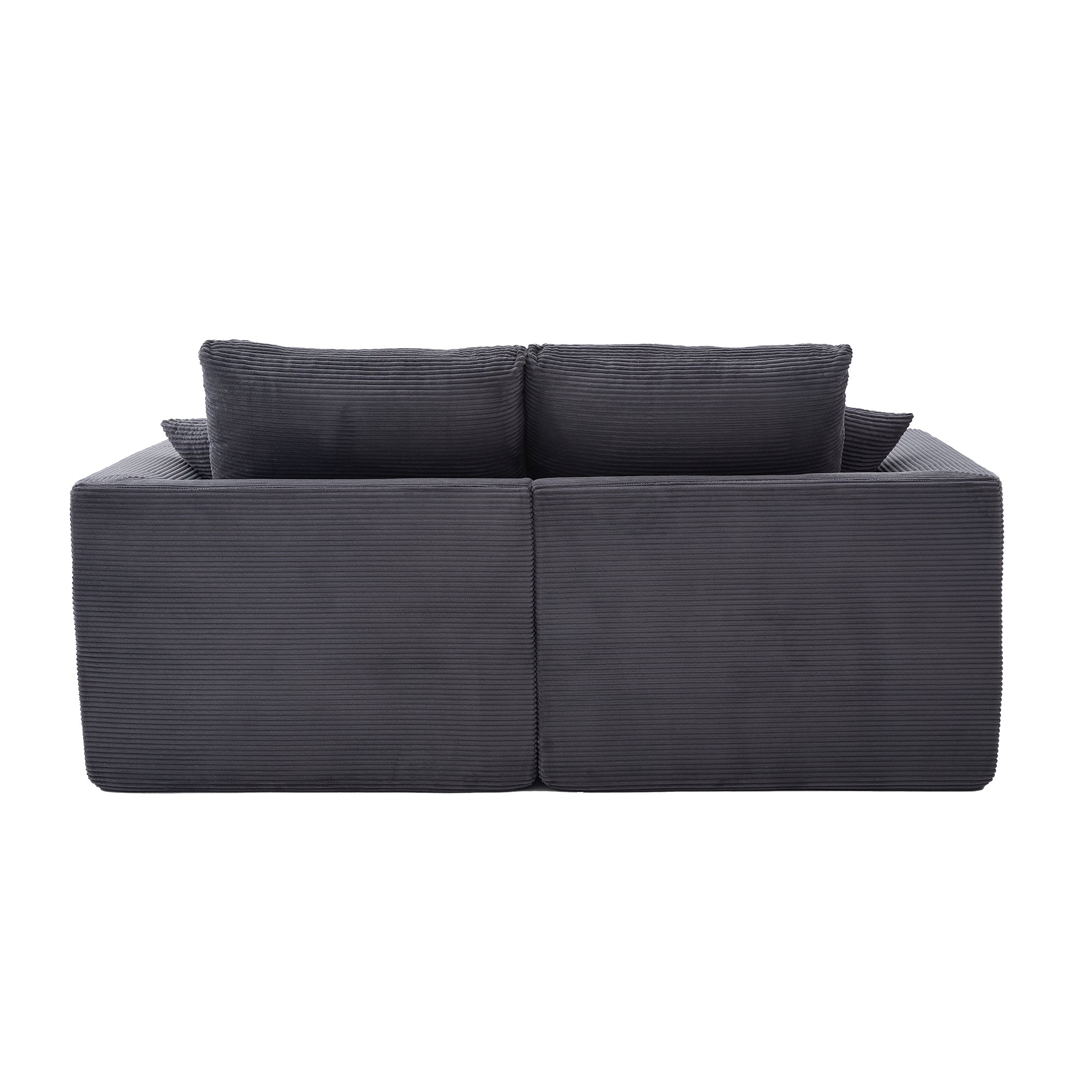 UNITED WE WIN Modular Sectional Sofa Cloud Couch,Comfy Cloud Modern Sofa,2 Seater with Cushion Covers Removable Furniture for Living Room Bedroom Apartments Dorms,No Assembly Required - Grand Goldman Shop