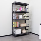 Storage Shelves 5 Tier Heavy Duty Metal Shelving Unit Adjustable Shelving Units and Storage Rack Kitchen Garage Shelf H72 * W35.4 * D15.7 - Grand Goldman Shop
