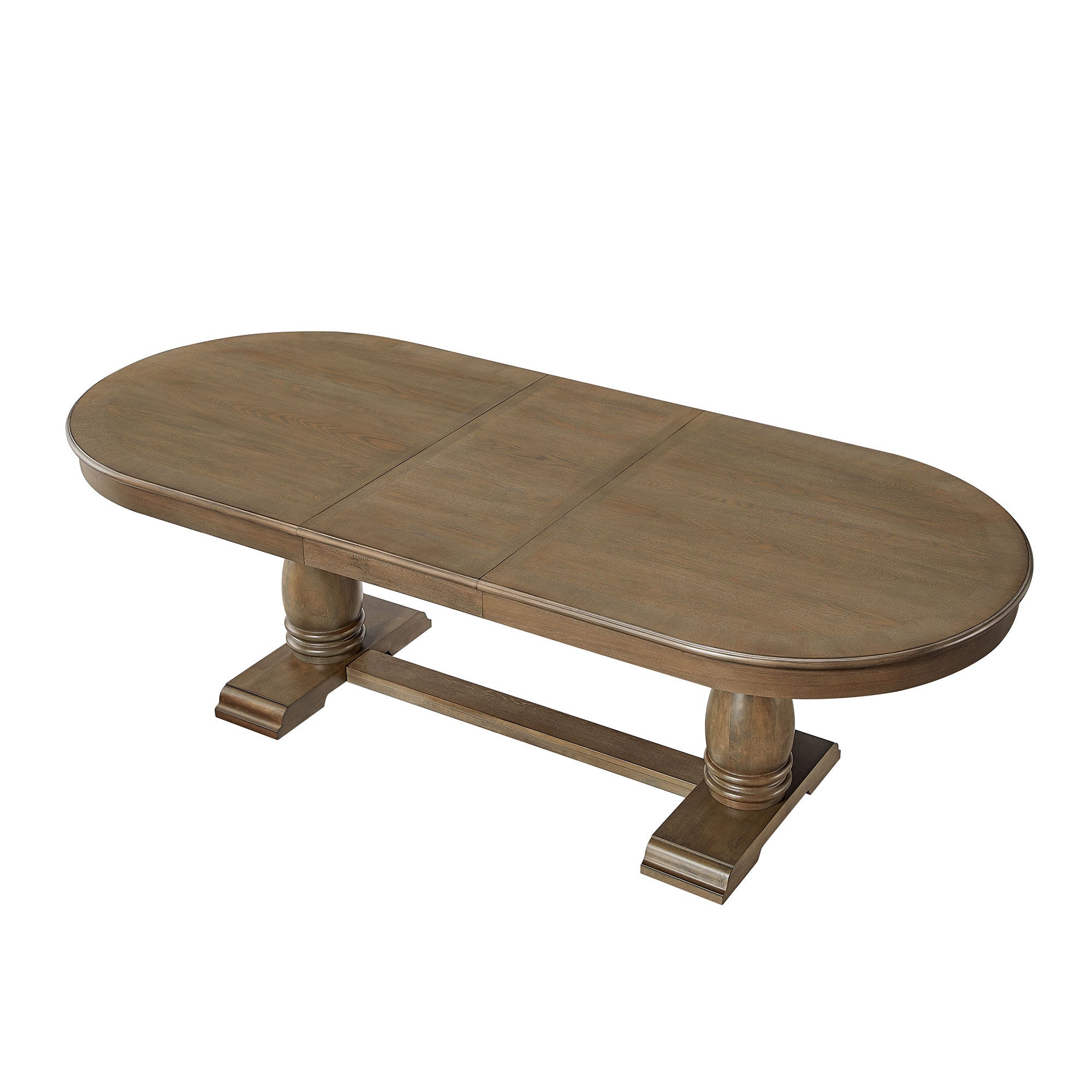 94.06 Inch Extendable Wooden Dining Table for 6 Persons,Long Expandable Curved Dining Table,Mid Century Modern Large Kitchen Table for Living Room,Restaurant - Grand Goldman Shop