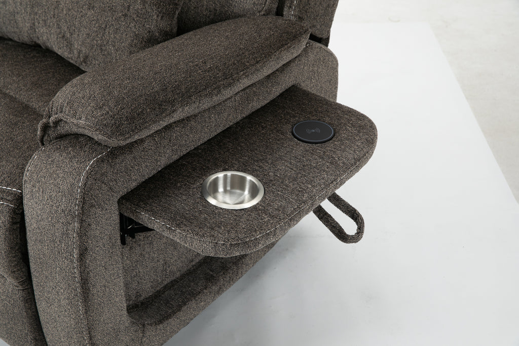 Lounge chair lift chair relax sofa chair sitting room furniture sitting room power supply elderly electric lounge chair (180 degree lying flat) - Grand Goldman Shop