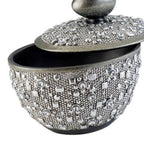 8' Tall Polyresin Decorative Jewelry Box' Twilight' with Silver finish - Grand Goldman Shop
