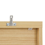 6 Drawer Storage Cabinet ,Dresser, Wood Storage Tower Clothes Organizer with Wavy drawer panel, Wide Chest of 6 Drawers, Large Storage Space for Bedroom, Hallway, Entryway Living Room Natural - Grand Goldman Shop