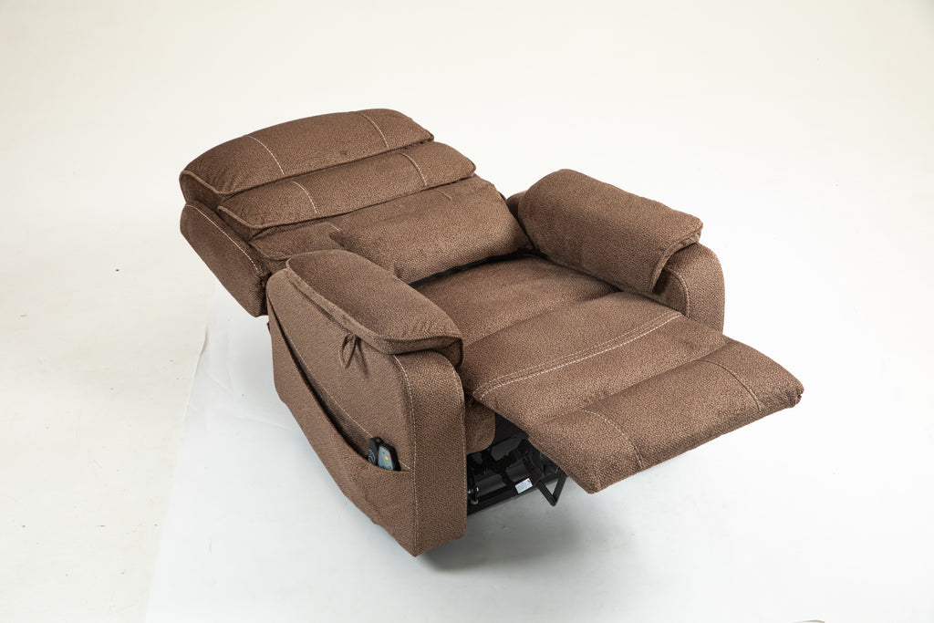 Lounge chair lift chair relax sofa chair sitting room furniture sitting room power supply elderly electric lounge chair (180 degree lying flat) - Grand Goldman Shop