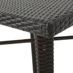 32' SQUARE WICKER BAR TABLE - Grand Goldman Shop