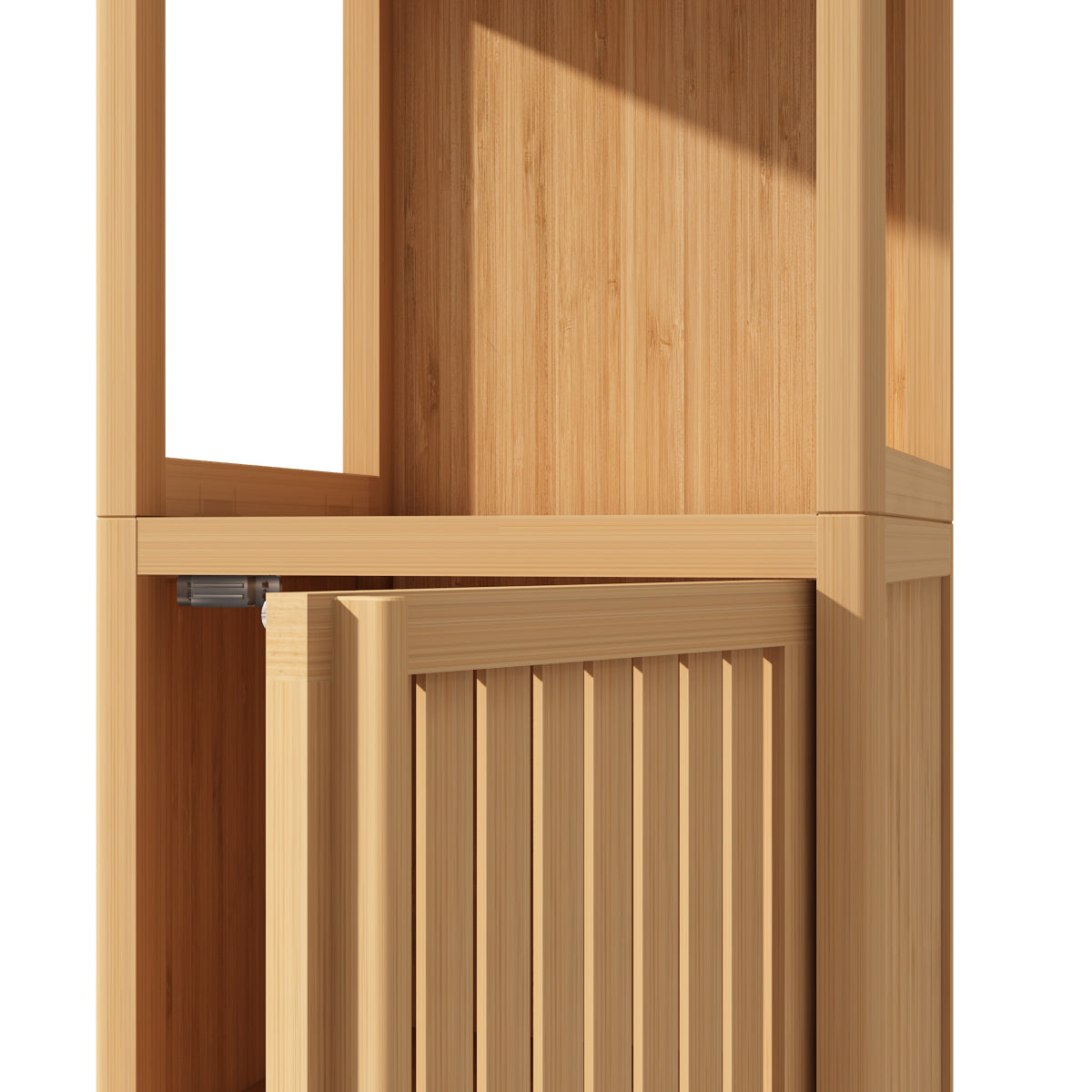 Large capacity multifunctional bamboo storage cabinet furniture for bathroom and living room - Grand Goldman Shop