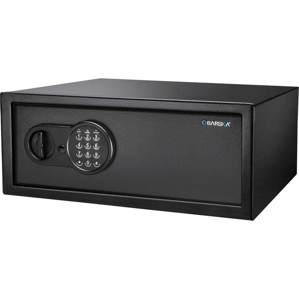 Digital Keypad Security Safe with Quick Access in Black Steel, 1.2 Cu Ft - Grand Goldman