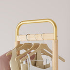 Coat Racks solid wood hanger 15.7* 11.8*71in Solid environmental protection easy to assemble beautiful can be placed in the bedroom/entrance/living room ( wood color) - Grand Goldman Shop