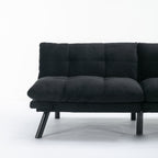 Black Convertible Folding Modern sofa Bed - Grand Goldman Shop