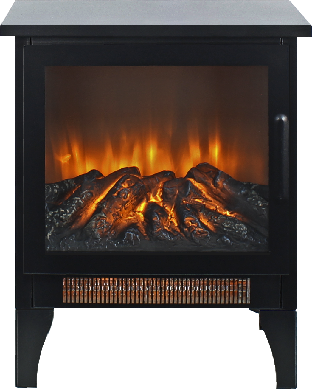 18 inch Freestanding Electric Fireplace Stove heater with 3D Flame effect - Grand Goldman Shop