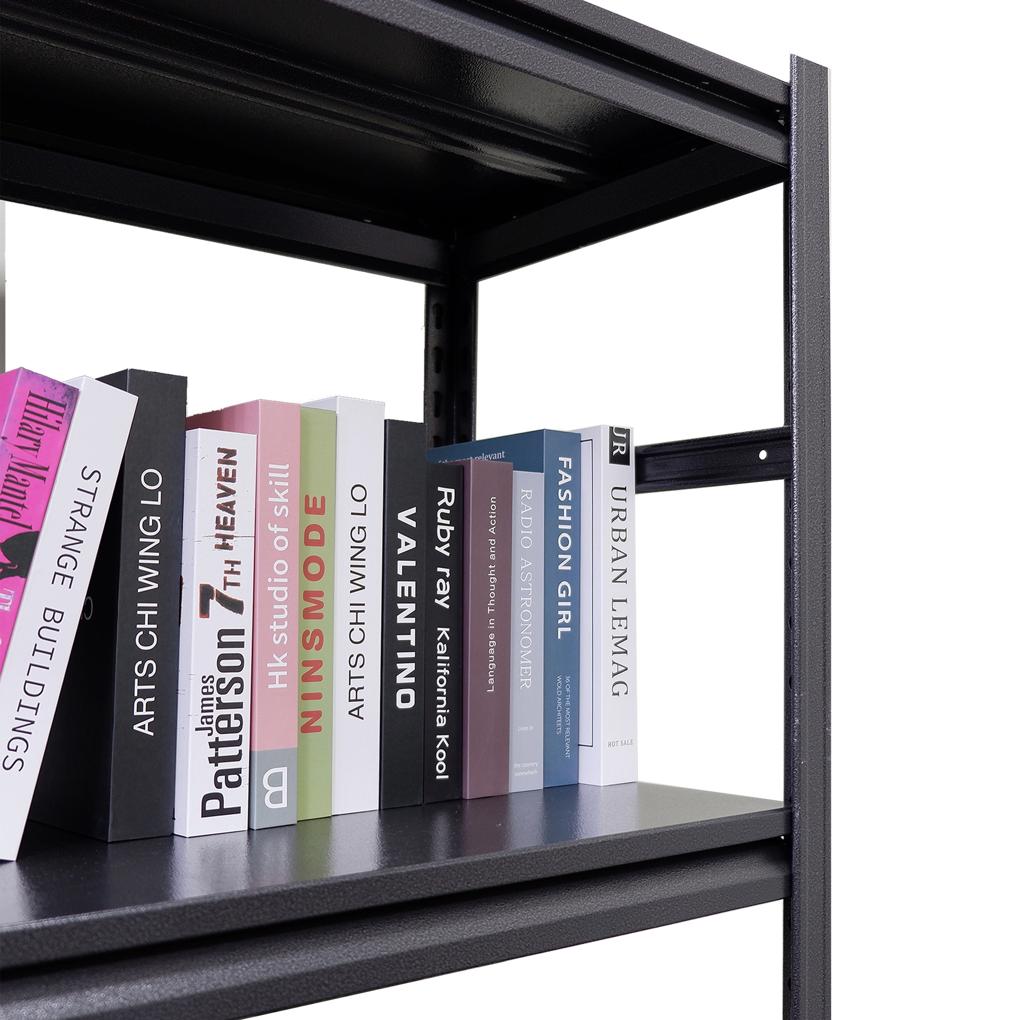 Storage Shelves 5 Tier Heavy Duty Metal Shelving Unit Adjustable Shelving Units and Storage Rack Kitchen Garage Shelf H72 * W35.4 * D15.7 - Grand Goldman Shop