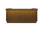 Counter Height Bar - Latte Finish - Grand Goldman Shop
